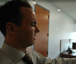 crashed due to office crush